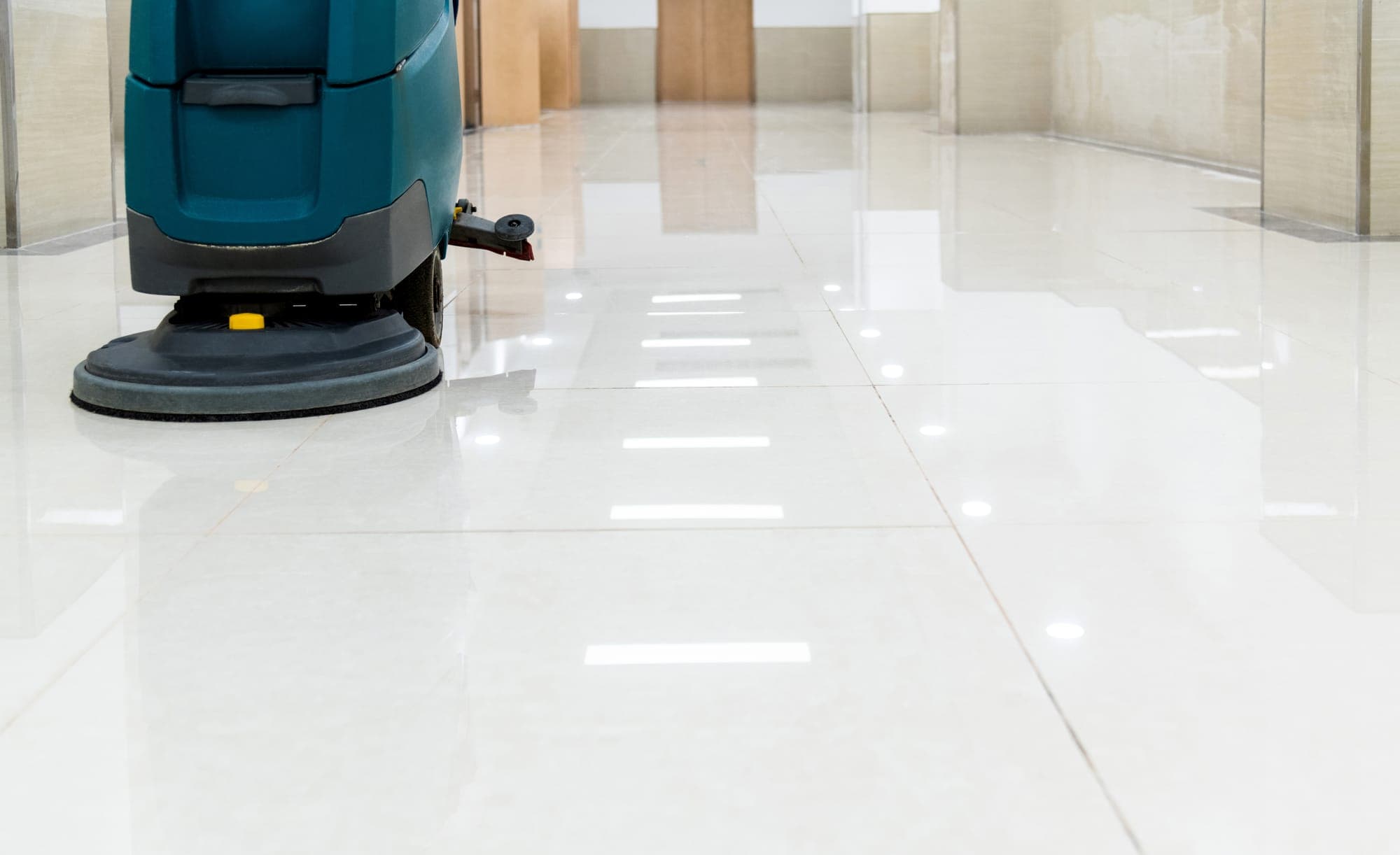 Applying a fresh coat of wax to a hard floor in Post Falls